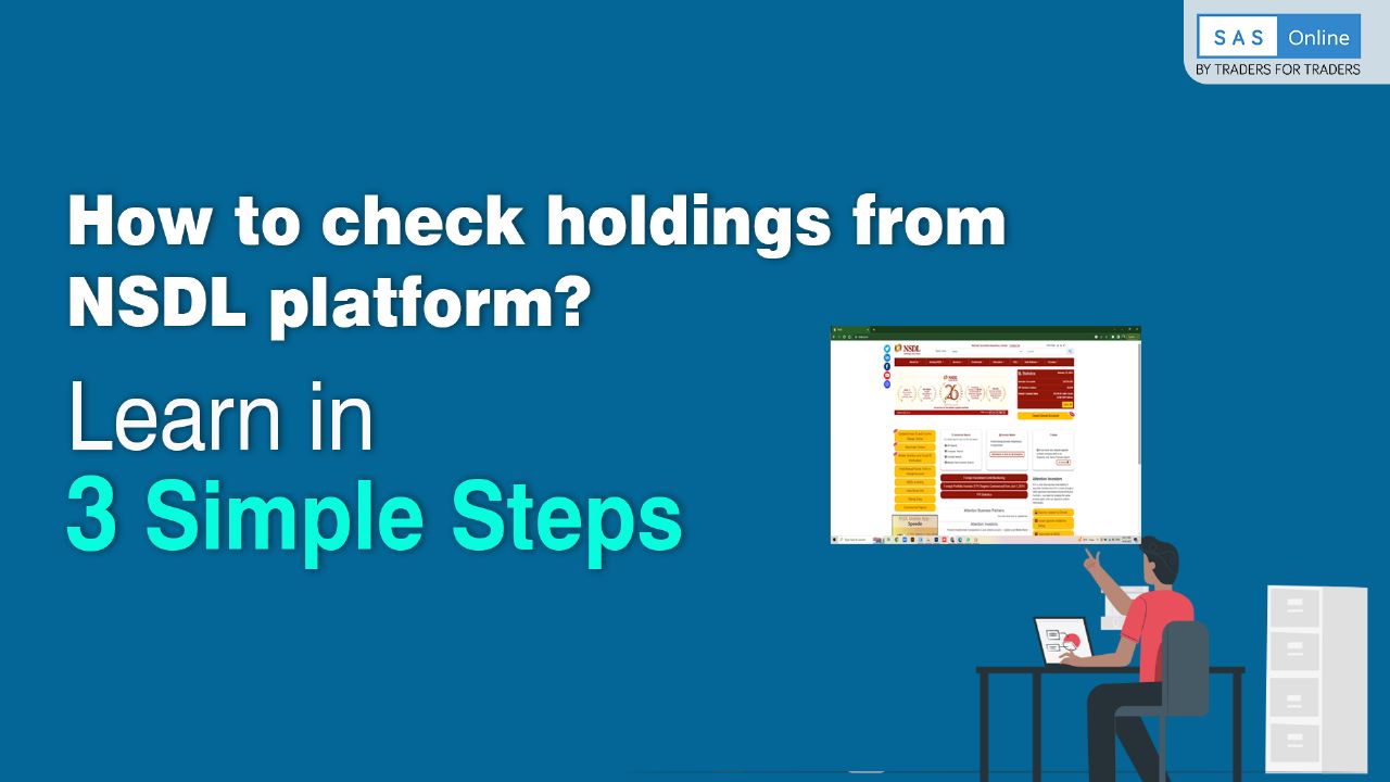 How to check holding from NSDL | Register IDeAS Facility of NSDL